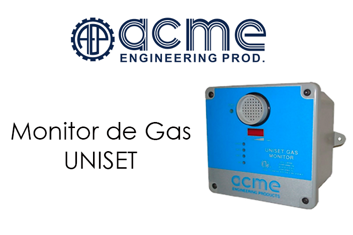 Monitor de Gas Uniset de Acme