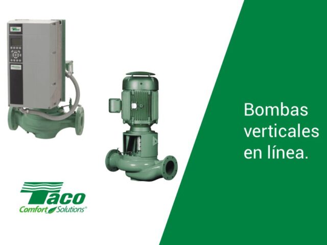 Bombas verticales en línea: eficiencia y tecnología.
