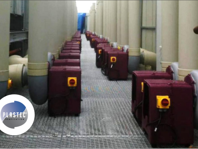 ventiladores industriales de polipropileno