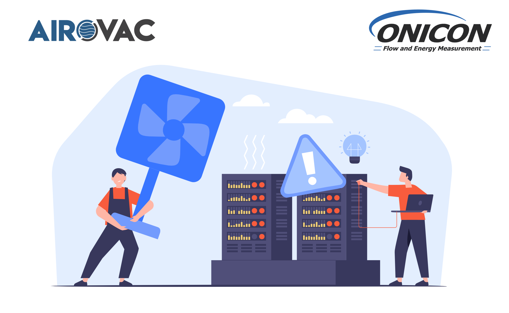 Medición de flujo y energía para mejorar la eficiencia en los Data Centers