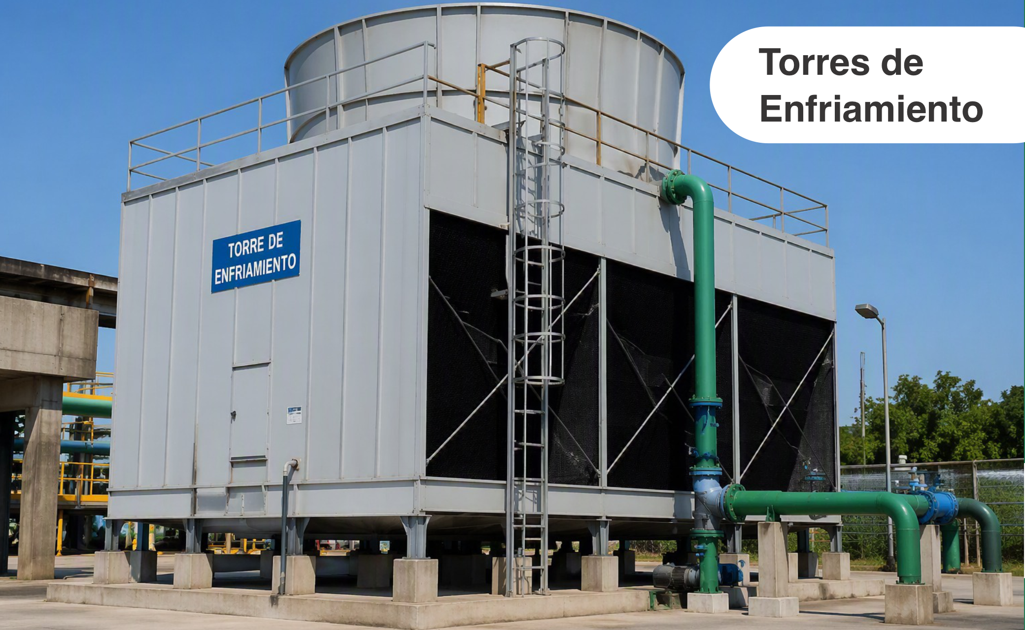 Funcionamiento y componentes de las Torres de Enfriamiento